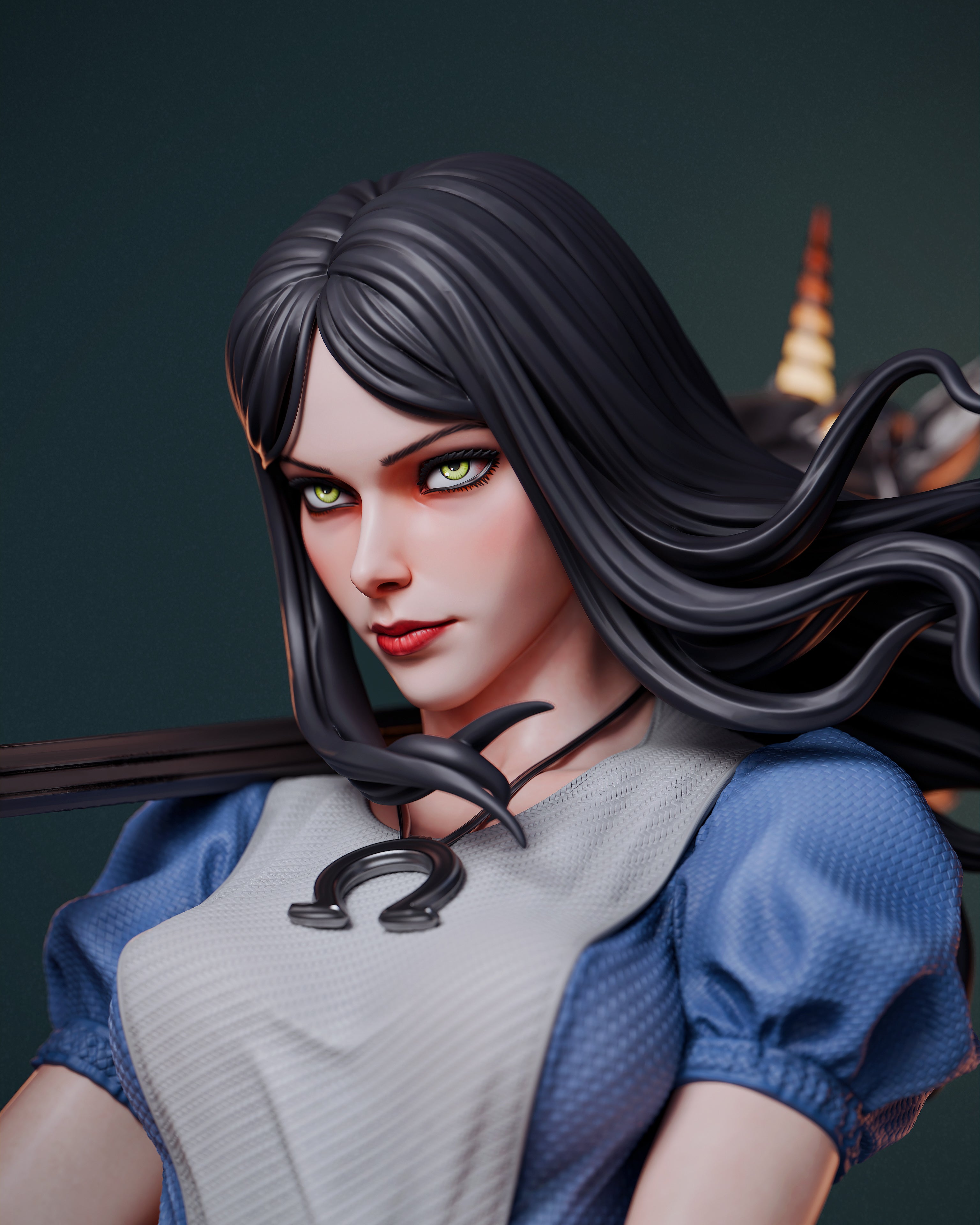 ABE3D Alice Liddell Fan Art 3D Resin Multi Scale NSFW Figure