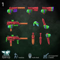 Anvil HiTech Sneaking Suits 28/32mm 3D Resin Miniatures Modular