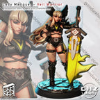 Gaz Minis Lady Majique 32/55/75mm 3D Printed Resin Miniature