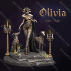 Dungeons & Maidens Olivia 32/75mm 3D Resin Miniature