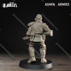 Ashen Armies Sanctified Legion Yeomen (4 Models)
 – 32mm Ready-to-Ship 3D Printed Resin Miniature