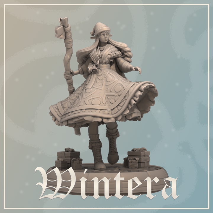 Dungeons & Maidens Wintera 32/75mm 3D Resin Miniature