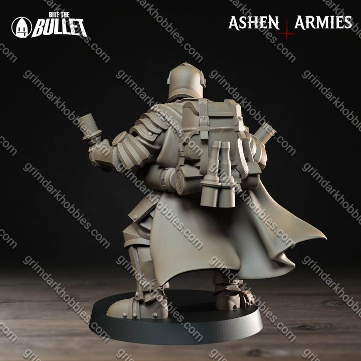Ashen Armies Sanctified Legion Shocktroopers (4 Models)
 – 32mm Ready-to-Ship 3D Printed Resin Miniatures