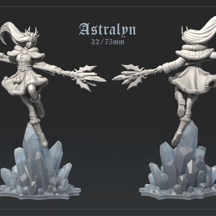 Dungeons & Maidens Astralyn 32/75mm 3D Resin Miniature