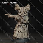 Ashen Armies Bleeding Procession War Prophet  – 32mm Ready-to-Ship 3D Printed Resin Miniature