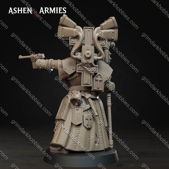 Ashen Armies Bleeding Procession War Prophet  – 32mm Ready-to-Ship 3D Printed Resin Miniature