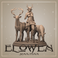Dungeons & Maidens Elowen 32/75mm 3D Resin Miniature