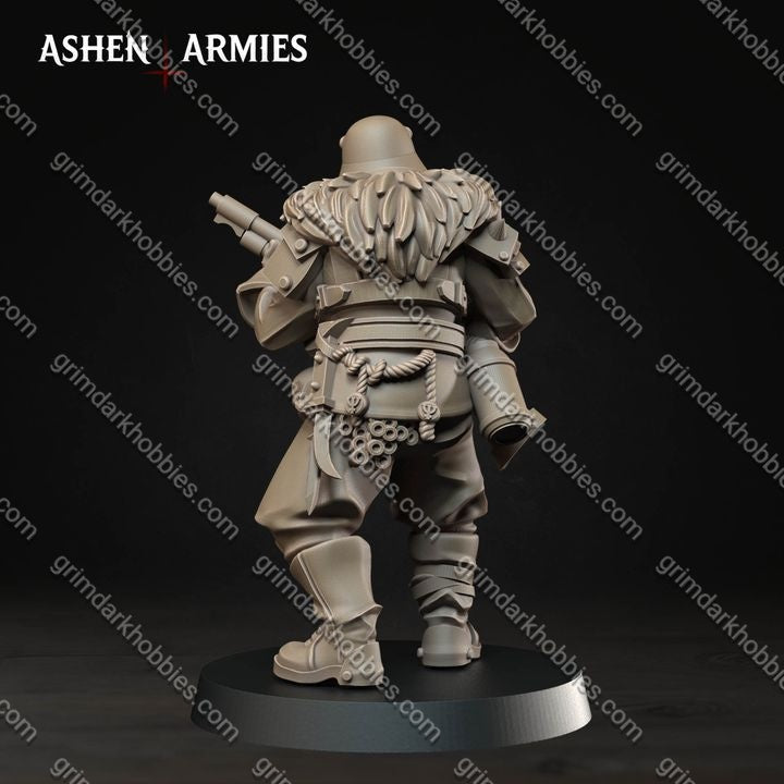 Ashen Armies Hellbound Apostasy Heretic Troopers – 32mm Ready-to-Ship 3D Printed Resin Miniatures