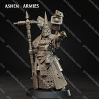 Ashen Armies Bleeding Procession War Prophet  – 32mm Ready-to-Ship 3D Printed Resin Miniature