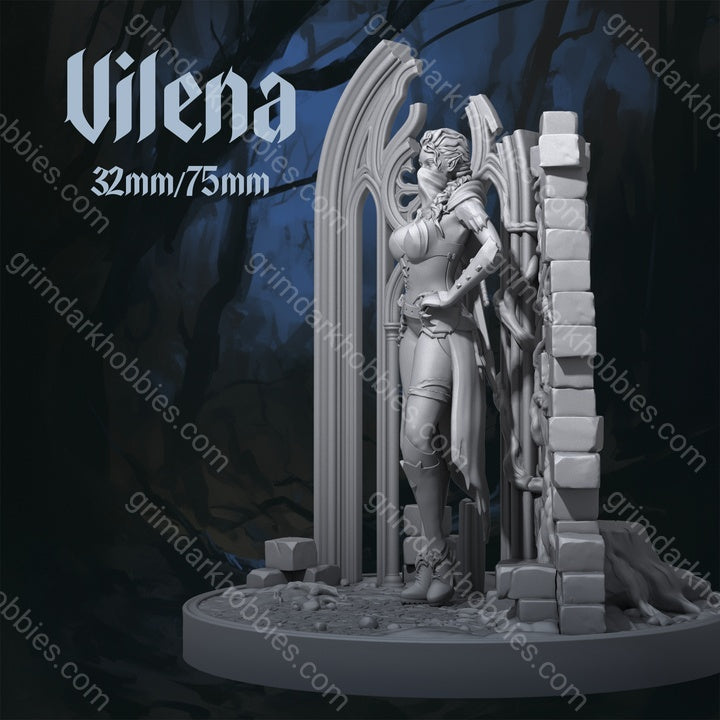 Dungeons & Maidens Vilena 32/75mm 3D Resin Miniature