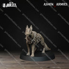 Ashen Armies Sanctified Legion Combat Dogs (4 Models)
 – 32mm Ready-to-Ship 3D Printed Resin Miniatures