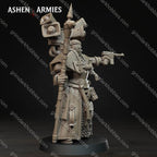 Ashen Armies Bleeding Procession War Prophet  – 32mm Ready-to-Ship 3D Printed Resin Miniature
