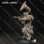 Ashen Armies Hellbound Apostasy Heretic Troopers – 32mm Ready-to-Ship 3D Printed Resin Miniatures