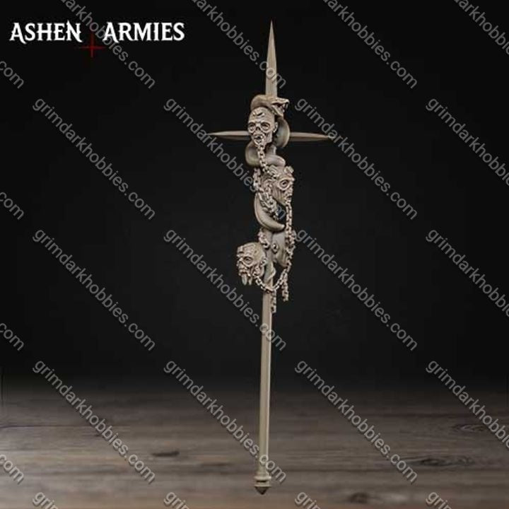Ashen Armies Hellbound Apostasy Heretic Priest
– 32mm Ready-to-Ship 3D Printed Resin Miniature