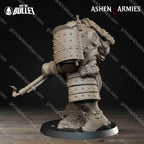 Ashen Armies Holy Shogunate Mechanized Infantry
– 32mm Ready-to-Ship 3D Printed Resin Miniature