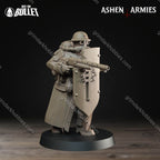 Ashen Armies Sanctified Legion Yeomen (4 Models)
 – 32mm Ready-to-Ship 3D Printed Resin Miniature