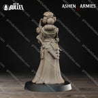 Ashen Armies Holy Shogunate Combat Medic
– 32mm Ready-to-Ship 3D Printed Resin Miniature