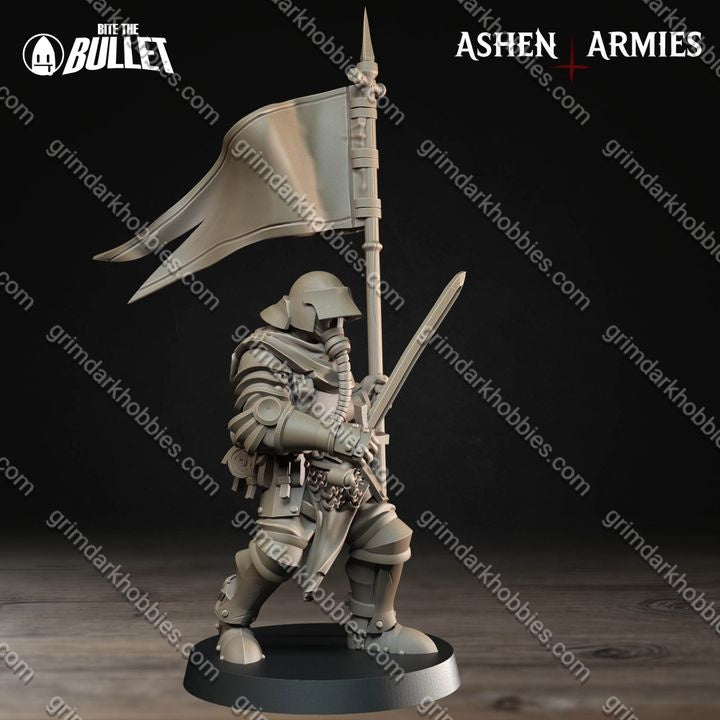 Ashen Armies Sanctified Legion Shocktroopers (4 Models)
 – 32mm Ready-to-Ship 3D Printed Resin Miniatures