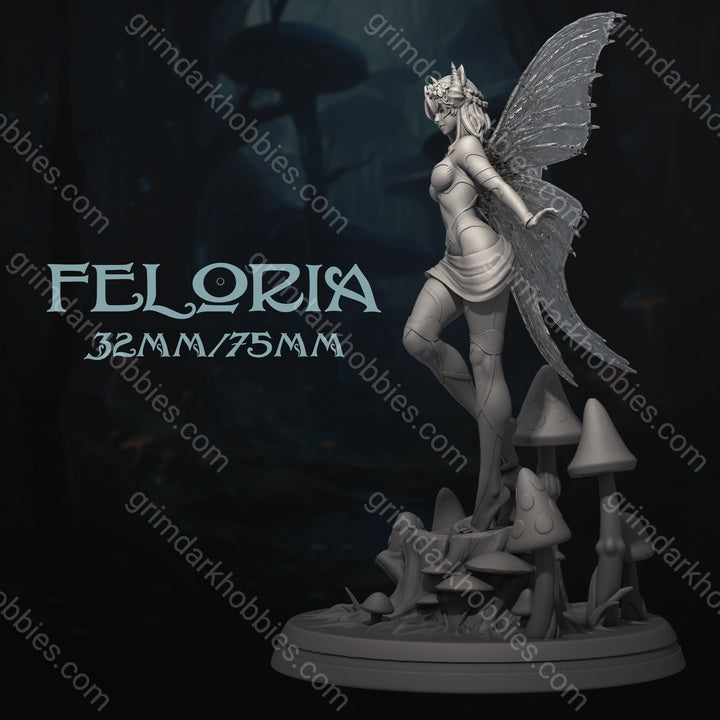 Dungeons & Maidens Feloria 32/75mm 3D Resin Miniature
