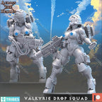 Across the Realms Valkyrie Drop Squad – 32mm Ready-to-Ship 3D Printed Resin Model Kit