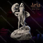 Dungeons & Maidens Aria 32/75mm 3D Resin Miniature