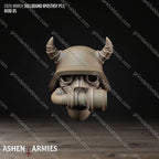 Ashen Armies Hellbound Apostasy Modular Heads – 32mm Ready-to-Ship 3D Printed Resin Miniatures