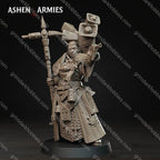 Ashen Armies Bleeding Procession War Prophet  – 32mm Ready-to-Ship 3D Printed Resin Miniature