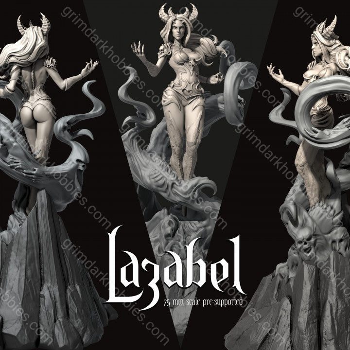 Dungeons & Maidens Lazabel 32/75mm 3D Resin Miniature