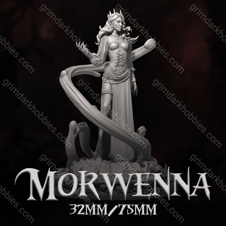 Dungeons & Maidens Morwenna 32/75mm 3D Resin Miniature