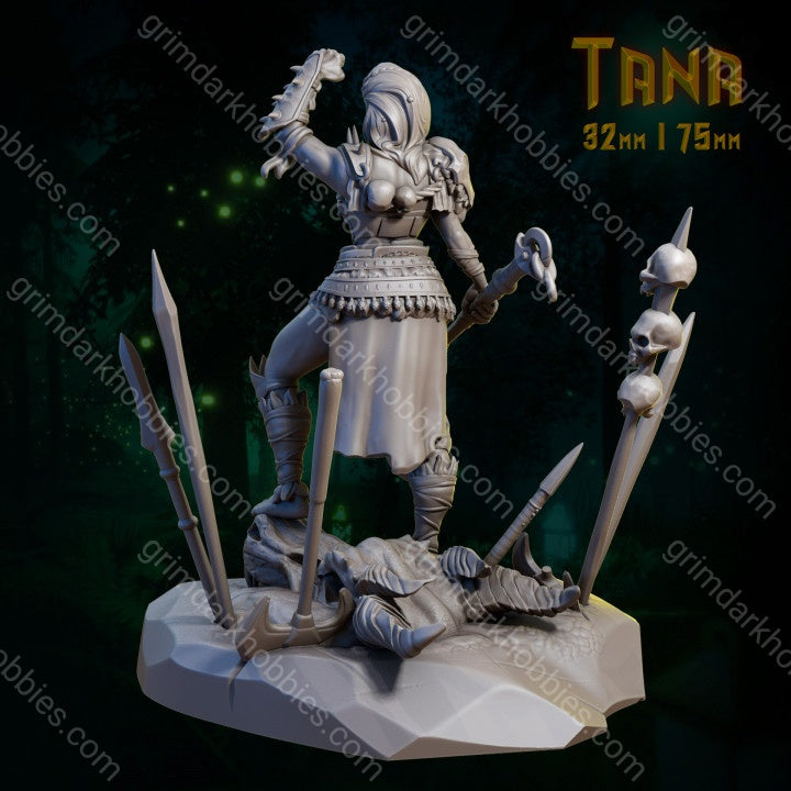 Dungeons & Maidens Tana 32/75mm 3D Resin Miniature