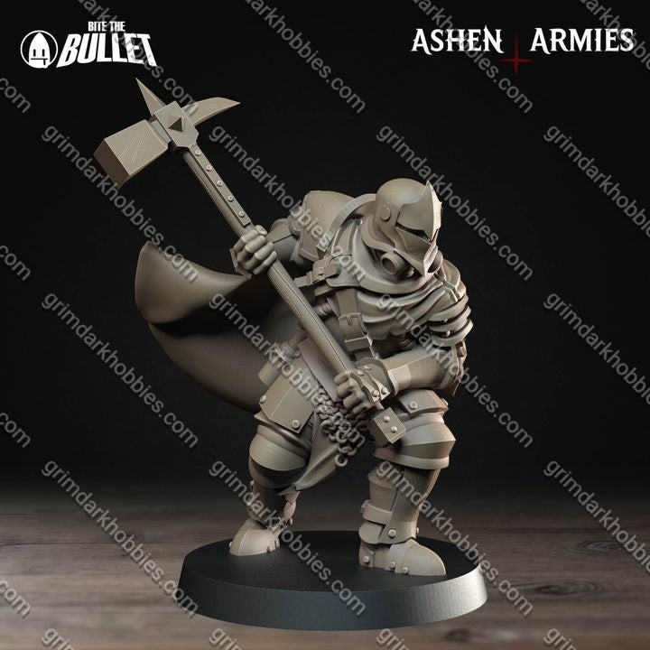 Ashen Armies Sanctified Legion Shocktroopers (4 Models)
 – 32mm Ready-to-Ship 3D Printed Resin Miniatures