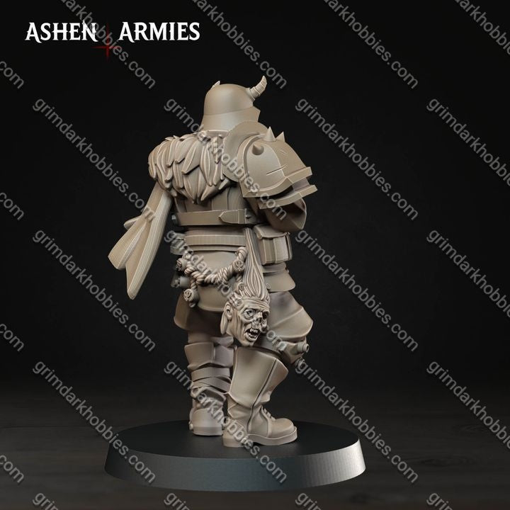 Ashen Armies Hellbound Apostasy Heretic Troopers – 32mm Ready-to-Ship 3D Printed Resin Miniatures