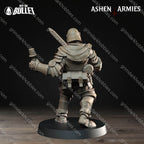 Ashen Armies Sanctified Legion Shocktroopers (4 Models)
 – 32mm Ready-to-Ship 3D Printed Resin Miniatures