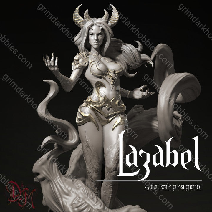 Dungeons & Maidens Lazabel 32/75mm 3D Resin Miniature