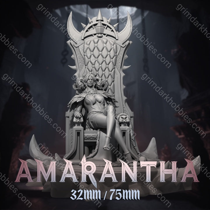 Dungeons & Maidens Amarantha 32/75mm 3D Resin Miniature