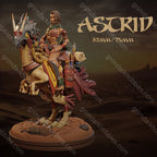 Dungeons & Maidens Astrid on Mount 32/75mm 3D Resin Miniature
