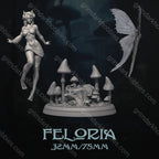 Dungeons & Maidens Feloria 32/75mm 3D Resin Miniature