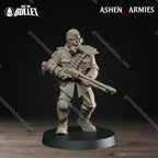 Ashen Armies Sanctified Legion Yeomen (4 Models)
 – 32mm Ready-to-Ship 3D Printed Resin Miniature