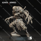Ashen Armies Hellbound Apostasy Death Commando – 32mm Ready-to-Ship 3D Printed Resin Miniature