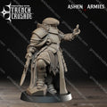 Ashen Armies Holy Shogunate Observer
– 32mm Ready-to-Ship 3D Printed Resin Miniature