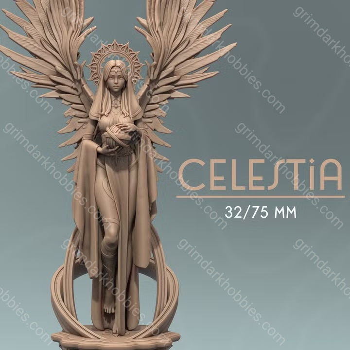 Dungeons & Maidens Celestia 32/75mm 3D Resin Miniature