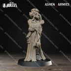 Ashen Armies Holy Shogunate Combat Medic
– 32mm Ready-to-Ship 3D Printed Resin Miniature