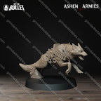 Ashen Armies Sanctified Legion Combat Dogs (4 Models)
 – 32mm Ready-to-Ship 3D Printed Resin Miniatures