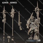Ashen Armies Hellbound Apostasy Heretic Priest
– 32mm Ready-to-Ship 3D Printed Resin Miniature