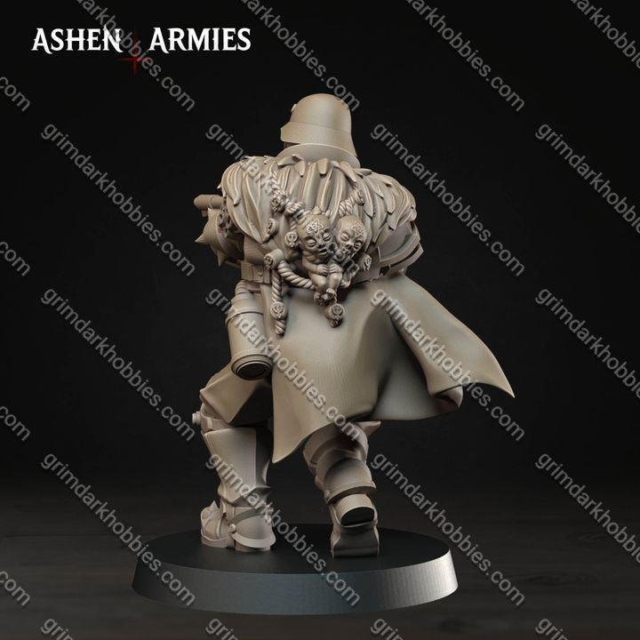 Ashen Armies Hellbound Apostasy Heretic Troopers – 32mm Ready-to-Ship 3D Printed Resin Miniatures