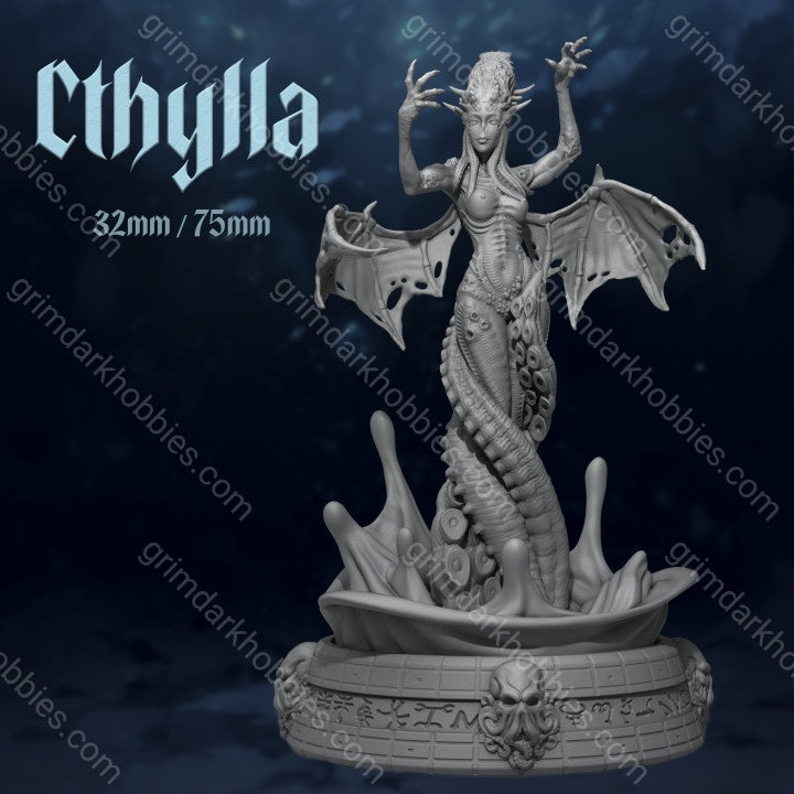 Dungeons & Maidens Cthylla 32/75mm 3D Resin Miniature