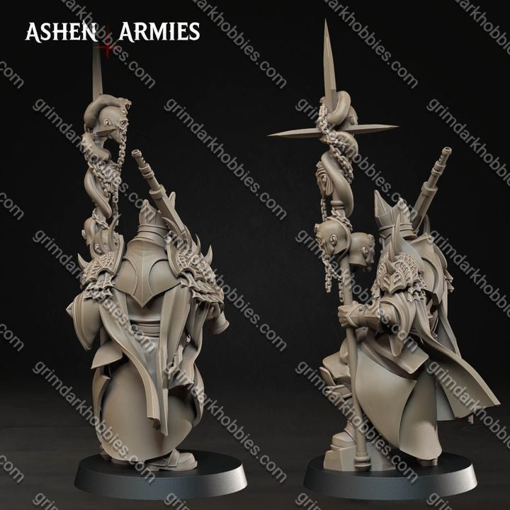 Ashen Armies Hellbound Apostasy Heretic Priest
– 32mm Ready-to-Ship 3D Printed Resin Miniature