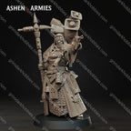 Ashen Armies Bleeding Procession War Prophet  – 32mm Ready-to-Ship 3D Printed Resin Miniature