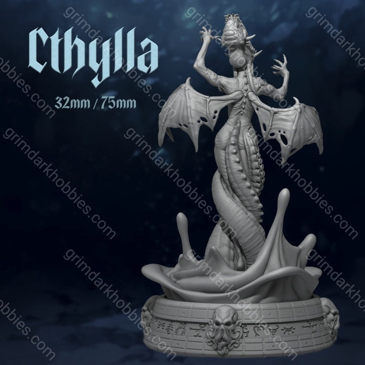 Dungeons & Maidens Cthylla 32/75mm 3D Resin Miniature