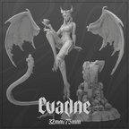 Dungeons & Maidens Evadne 32/75mm 3D Resin Miniature